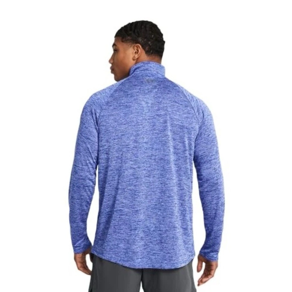 NEW Under Armour UA Tech 1/2 Zip Royal Graphite Men's Size Small UA MENS SHIRT - Picture 2 of 15